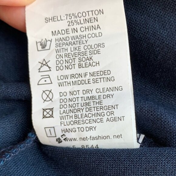 Girls Linen/Cotton Blend Palazzo Pants - Picture 8 of 10